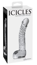 Icicles - Realistyczne Zakrzywione Szklane Dildo