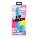 XR Brands - Realistyczne dildo z jądrami POP - 16,5 cm