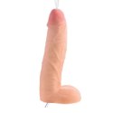 XR Brands - Realistyczne, podwójne dildo tryskające - 25,5 cm