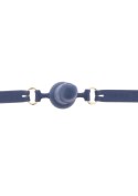 Silicone Penis Ball Gag Blue