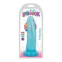 Curve Toys - Dildo z jądrami Berry Ice 18 cm