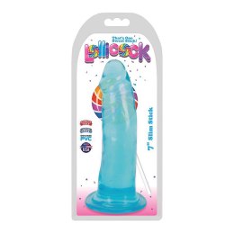 Curve Toys - Dildo z jądrami Berry Ice 18 cm