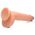 XR Brands - Dildo z jądrami Beefy 23 cm