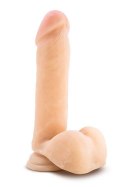 AU NATUREL 8INCH SENSA FEEL DILDO BEIGE