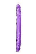 B YOURS 14INCH DOUBLE DILDO PURPLE