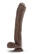 DR. SKIN MR. ED 13INCH DILDO CHOCOLATE