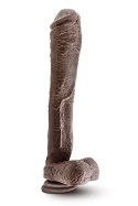 DR. SKIN MR. ED 13INCH DILDO CHOCOLATE