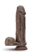 DR. SKIN MR. MAGIC 9INCH DILDO CHOCOLATE