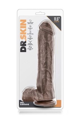 DR. SKIN MR. SAVAGE 11.5INCH DILDO