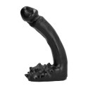 All Black - Dildo, mocno wykrzywione, 19 cm