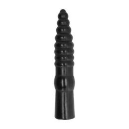 All Black - Dildo, śruba, 33 cm