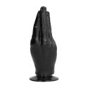 All Black - Dildo wykończone dłonią, 21 cm