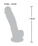 Medical Silicone - Medyczne Silikonowe Dildo 18cm