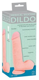 Medical Silicone - Medyczne Silikonowe Dildo 20cm