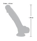 Medical Silicone - Medyczne Silikonowe Dildo 24cm