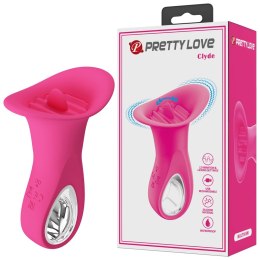 PRETTY LOVE - Clyde, 12 vibration functions 12 licking settings