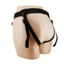 PRETTY LOVE - Mavis Flesh, Universal Strap-On Harness, Dildo 7.4'' TPR