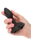 Small Rose Anal Plug Black