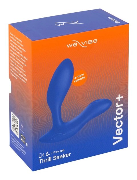 We-Vibe - Wibrujący Masażer Prostaty Vector+ Royal Blue