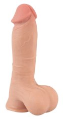 Nature Skin - Elastyczne Naturalne Dildo Z Ruchomą Skórą 19,9 cm