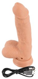 Realistixxx - Naturalny Wibrator Z Żyłami Żołędziem I Jądrami 21cm