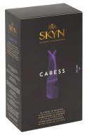 Skyn Caress - Stymulator Łechtaczki Z Podwójnym Języczkiem Fioletowy 13.3 cm