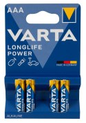 Varta - Baterie AAA LR03 Mini Baterie Alkaiczne 4 szt