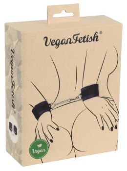 Vegan Fetish - Kajdanki Z Zapięciem Na Rzepy I Łańcuszkiem