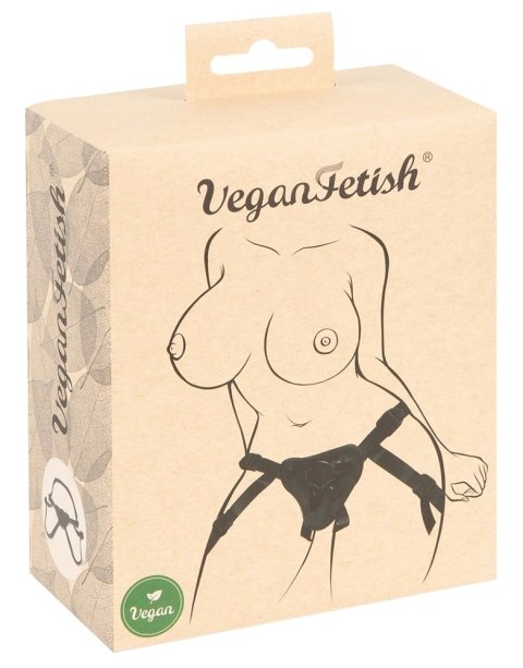 Vegan Fetish - Skórzana Uprząż Strap-On S-L