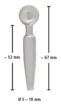 Penisplug - Korek Do Stymulacji Cewki Moczowej Z Kulkową Zatyczką