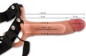 Realistixxx - Uprząż Strap-On Z Naturalnym Dildo 19,5cm