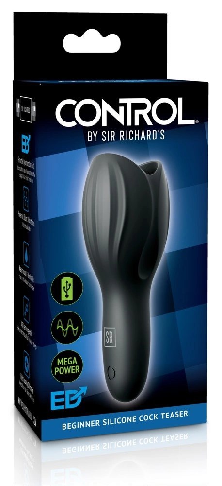 Sir Richards - Masturbator Główki Penisa Żołędzia 10 Trybów Wibracji SRC Silicone Cock Teaser