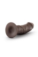 AU NATURAL 8INCH DILDO CHOCOLATE