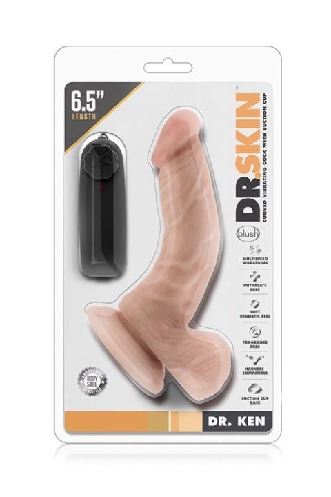 DR. SKIN DR. KEN 6.5 VIBRATING COCK