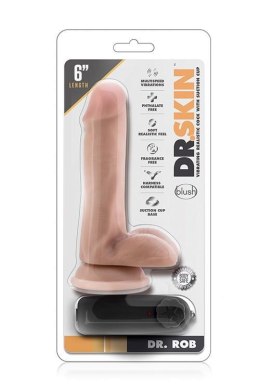 DR. SKIN DR. ROB 6INCH VIBRATING COCK