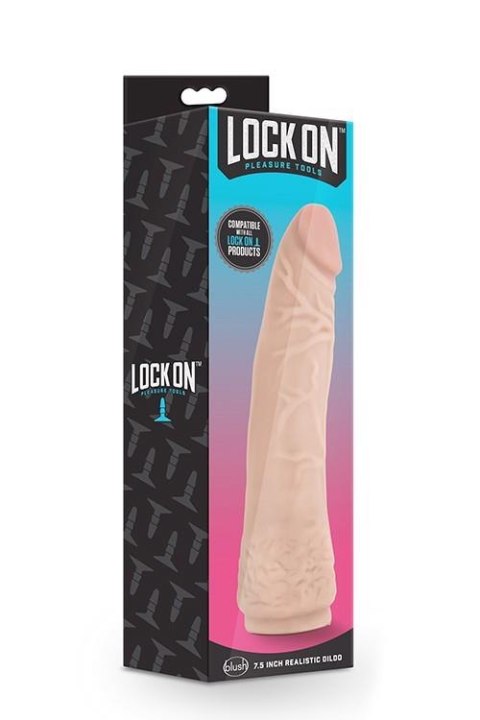 LOCK ON 7.5INCH REALISTIC LOCK ON DILDO