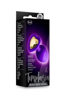 TEMPTASIA BLING PLUG SMALL PURPLE