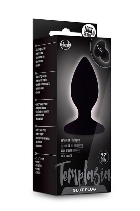 TEMPTASIA SLUT PLUG BLACK