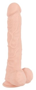 Nature Skin - Dildo O Naturalnym Wyglądzie Z Jądrami 30cm