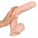 Nature Skin - Dildo O Naturalnym Wyglądzie Z Jądrami 30cm