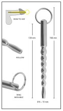 Penisplug - Dilator Z Pierścieniem Do Stymulacji Cewki Moczowej