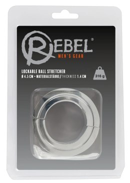 Rebel - Pierścień Na Jądra Stalowy 3.8 cm