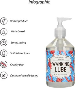 S-line by shots - Lubrykant do masturbatora WANKING LUBE 500 ml