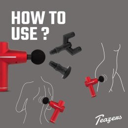 Teazers - Massage Gun - Red