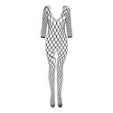 Fishnet Catsuit Safiya- Black