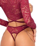 Open Top & Thong red M