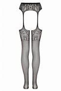 Suspender pantyhose Sulita - Black