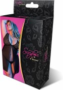 Magic Silk - Babydoll z odkrytymi plecami + stringi - plus size