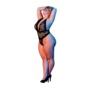 Magic Silk - Body z głębokim dekoltem - plus size