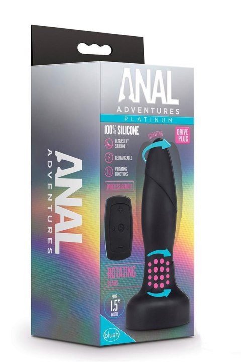 ANAL ADVENTURES PLATINUM DRIVE PLUG